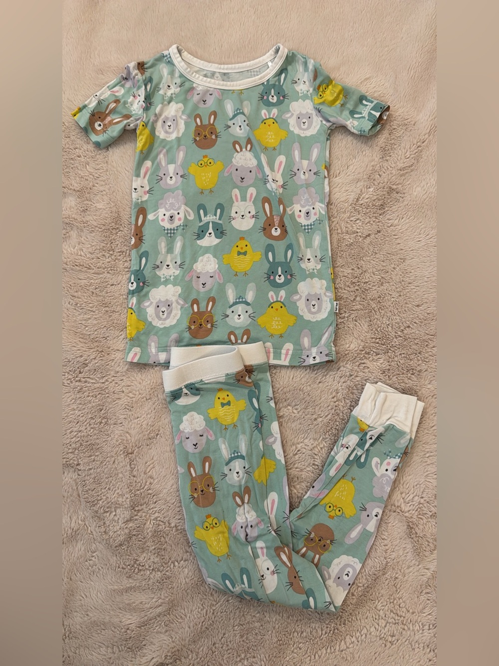Little Sleepies Easter Bunny Pajamas 3T